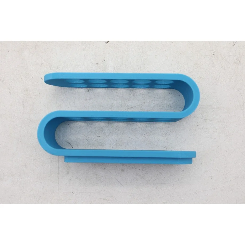 Modern Desktop Office Organizer - 3D Printed Pen/Pencil Holder - Turquoise - USA